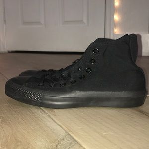 NWT All black Converse never worn